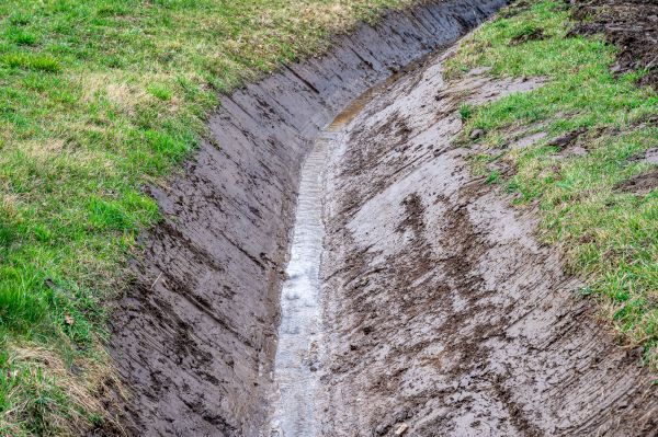 Cost of Drainage Ditch Repair in Woodstock