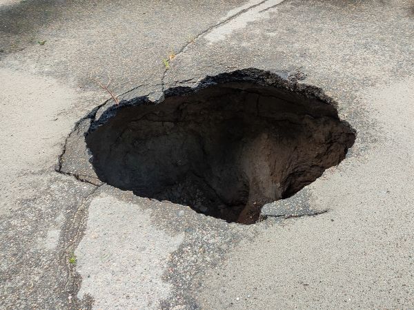 Cost of Sinkhole Repair in Woodstock