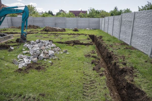 Cost of Yard Trenching in Woodstock