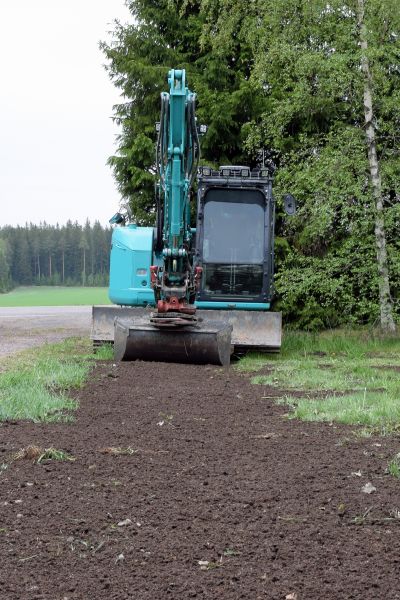 Cost of Backhoe Grading in Woodstock